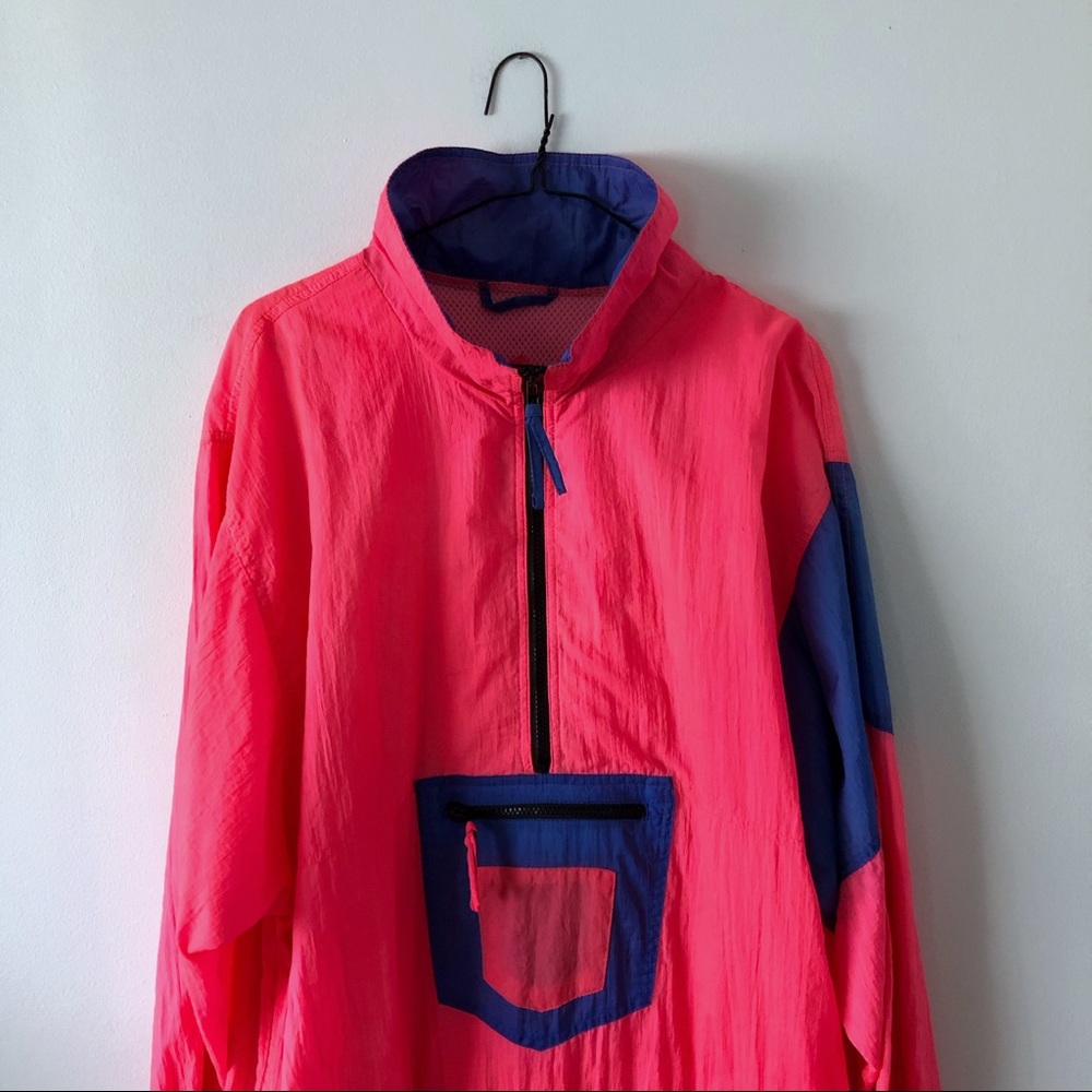 Neon 80’s Windbreaker